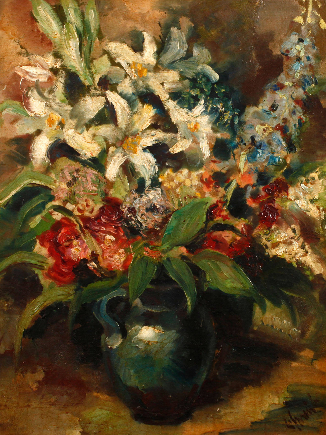 Ludwig Straub, Bumenstrauß