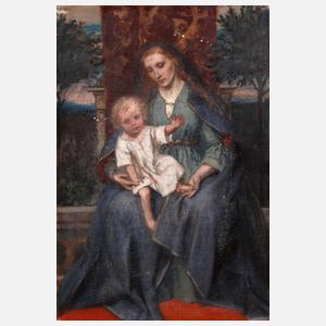 Prof. Teichmann, Maria mit dem Jesuskind