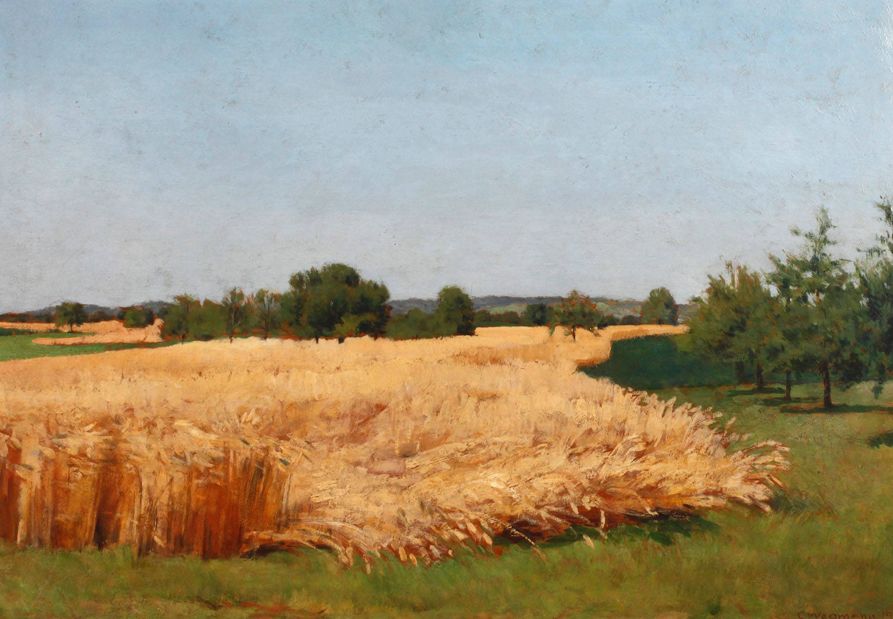 Carl Wegmann, Reifendes Kornfeld