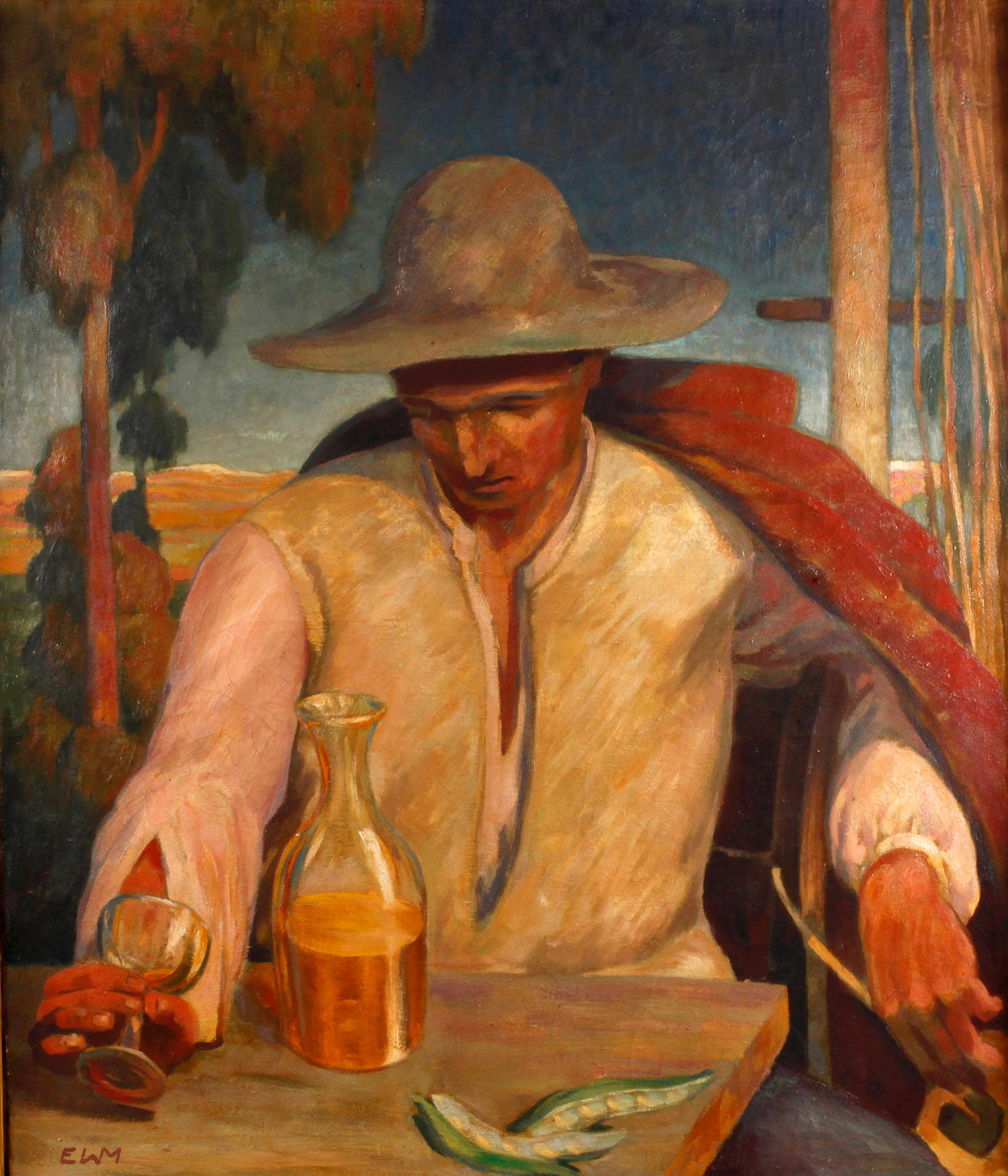 Ernst Wolff-Malm, Campagna