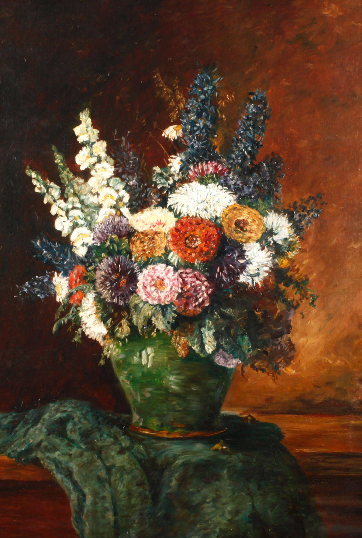 Wenzel Hermann Wendlberger, Blumenstillleben