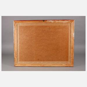 Pferdegespann in Erntelandschaft