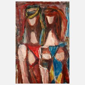 Vier Mädchen mit Gitarre