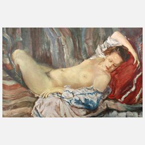 Schlummernder Odaliske