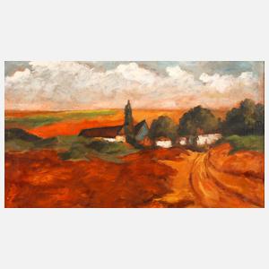 Reifende Felder im Abendlicht