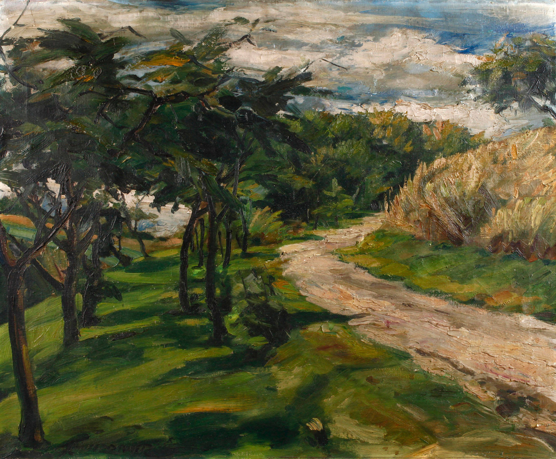 Expressive Landschaft ”Höfenweg”