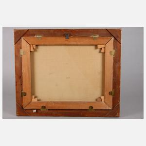 Herbstliche Stadtansicht im Münchner Umland