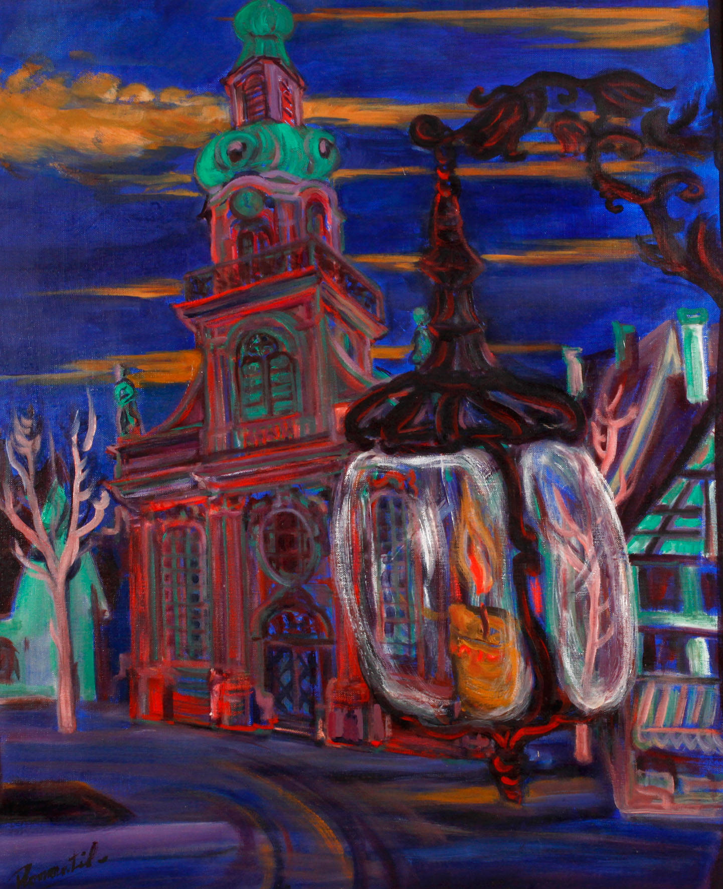 Romantil?, Innenstadt mit Kirche