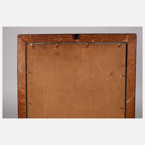 Nähtisch mit Blumenstrauß