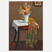 Nähtisch mit Blumenstrauß111