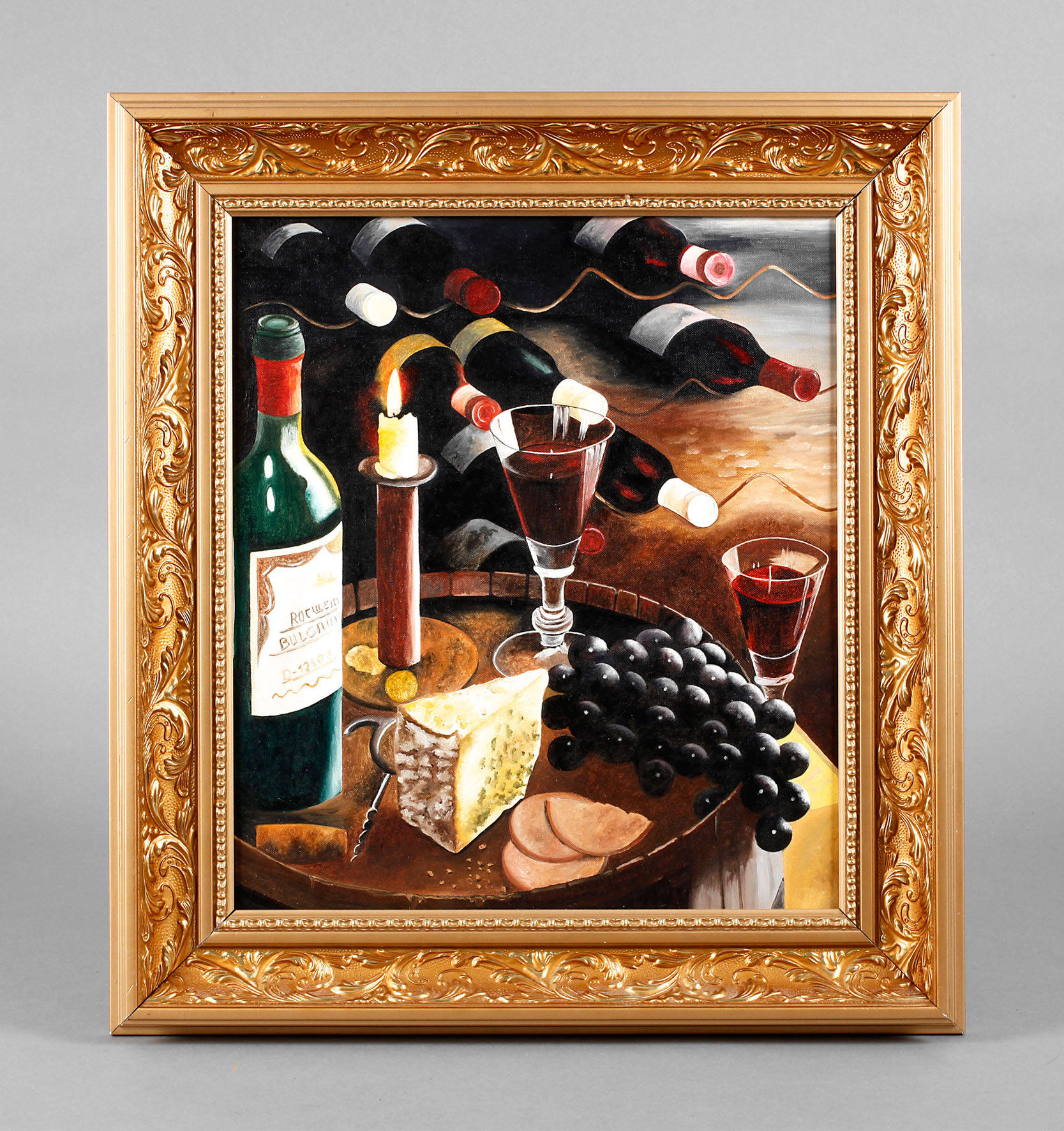 Weinkellerstillleben