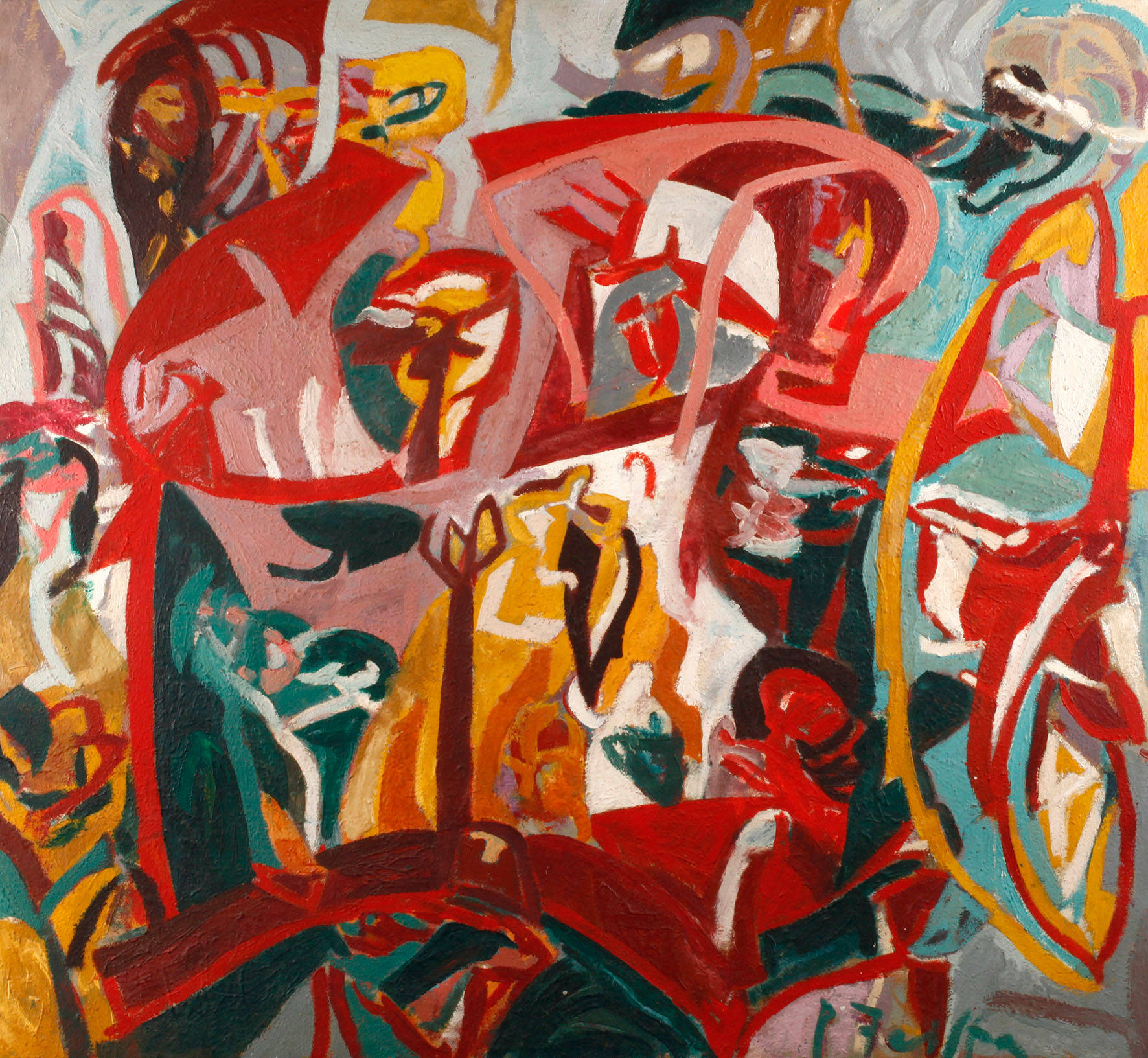 Abstrakte Komposition