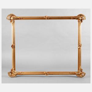 Goldstuckrahmen im Rokokostil