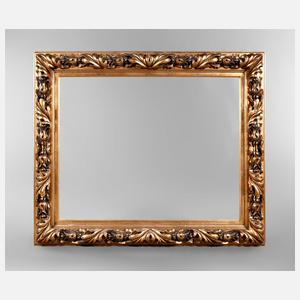 Großer Goldstuckrahmen um 1880