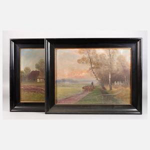 Lackleistenpaar um 1930