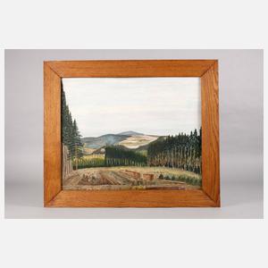 Paar Eichenleisten um 1910/20