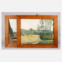 Paar Eichenleisten um 1910/20111