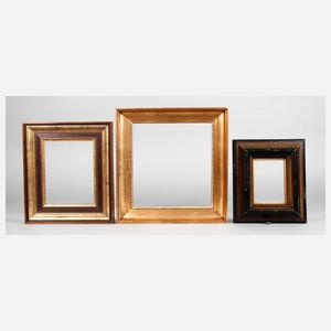 Drei Rahmen 20. Jh.