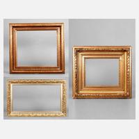 Goldstuckrahmen um 1880111