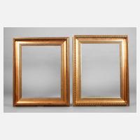 Paar Goldleisten 2. Hälfte 20. Jh.111