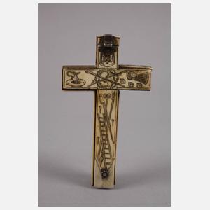 Reliquienkreuz Elfenbein