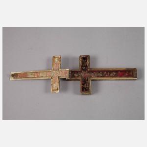 Reliquienkreuz Elfenbein