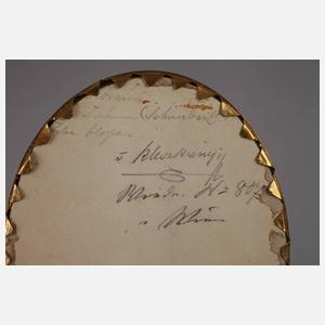 Tischbilderrahmen mit Miniatur