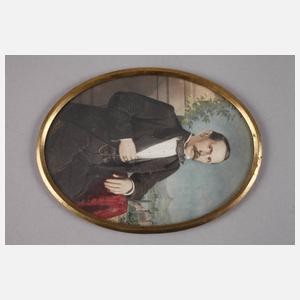 Tischbilderrahmen mit Miniatur