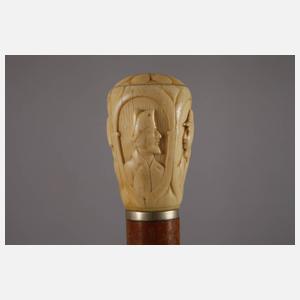 Spazierstock Elfenbein