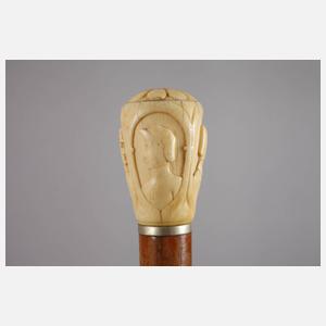 Spazierstock Elfenbein