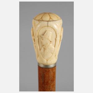 Spazierstock Elfenbein