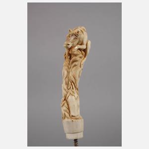 Spazierstockgriff Bein