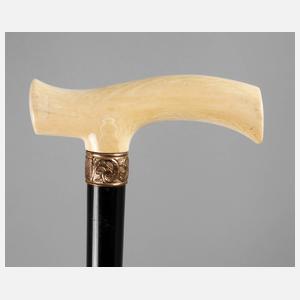 Spazierstock Elfenbein