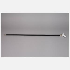 Spazierstock Porzellan