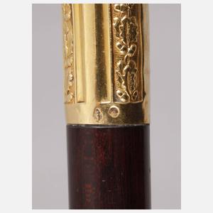 Spazierstock Gold