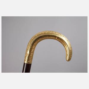 Spazierstock Gold