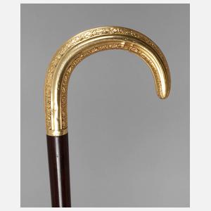 Spazierstock Gold