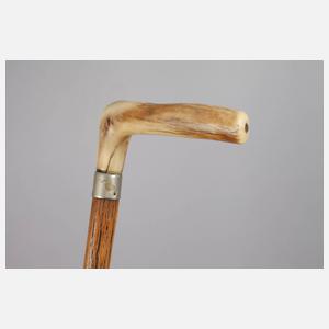 Drei jagdliche Spazierstöcke