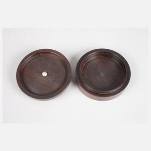 Kleine Deckeldose Bernstein