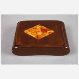 Zwei Bernsteinschatullen