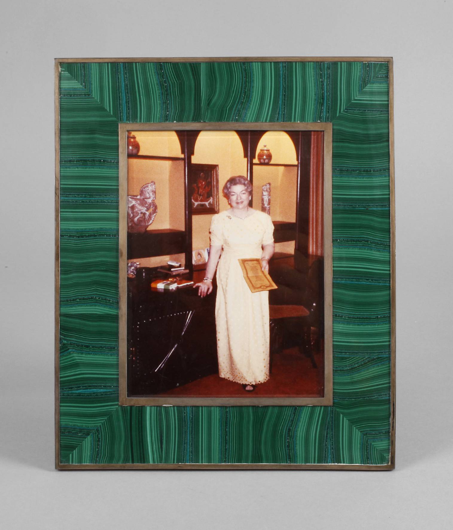 Tischbilderrahmen Malachit