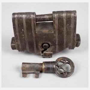 Historisches Vorhängeschloss