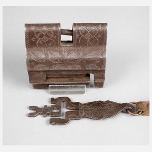 Historisches Vorhängeschloss