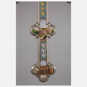 Kruzifix Mikromosaik