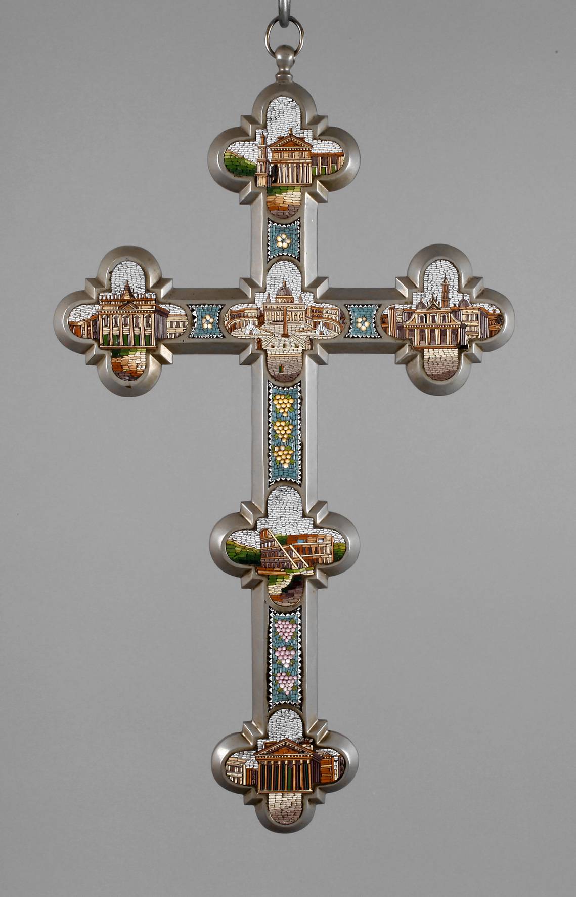 Kruzifix Mikromosaik