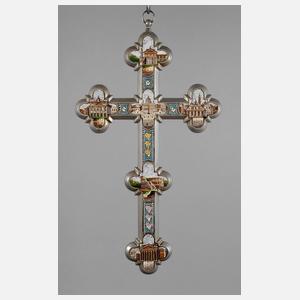 Kruzifix Mikromosaik