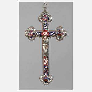 Kruzifix Mikromosaik