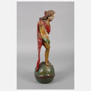 Geschnitzte Heiligenfigur