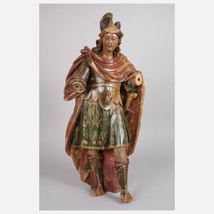 Geschnitzte Heiligenfigur