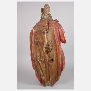 Geschnitzte Heiligenfigur